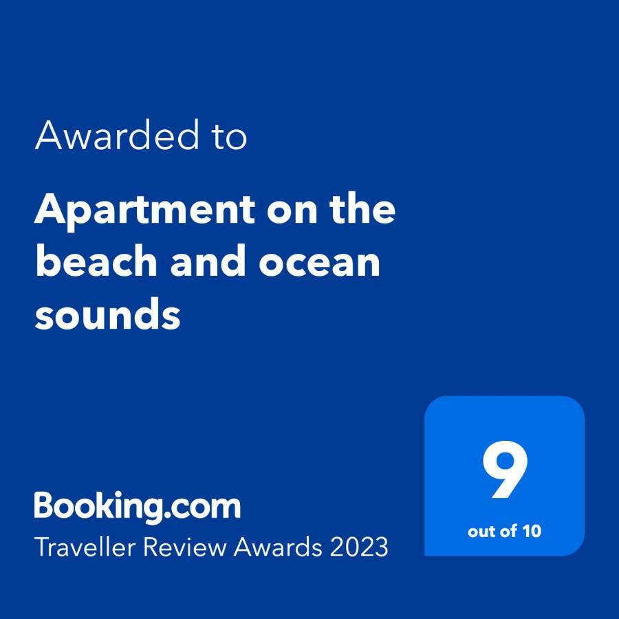 Apartment On The Beach And Ocean Sounds Fasnia Екстериор снимка